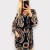 Sukienka z długim rękawem print tie dye Bunny wzór 2 – zdjęcie 1