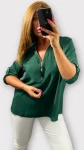 Bluzka Damska Butelkowa Zieleń TREVI