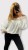 Bluzka Hiszpanka z Koronką Biała CALIENA Plus Size – zdjęcie 1