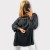 Bluzka Hiszpanka z Koronką Czarna CALIENA Plus Size – zdjęcie 3