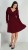 Sukienka Kopertowa Krótka Bordowa PERELA V11.2.JPG
