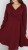 Sukienka Kopertowa Krótka Bordowa PERELA V11.4.JPG