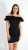Sukienka Elegancka Hiszpanka MINI Czarna CLODI – zdjęcie 4