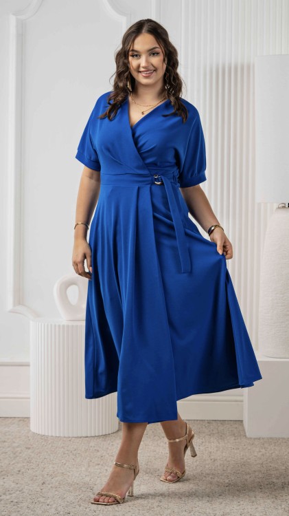 Sukienka Kopertowa Długa Chabrowa WILSI V4.1.jpeg