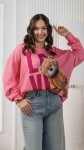 Bluza Damska Oversize Różowa TEDI 