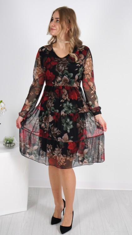 Sukienka z Siateczki w Kwiaty DREMTI V1.5.JPG