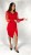 Sukienka Kopertowa z Przezroczystymi Rękawami Czerwona VELIA V3.7.11.jpeg