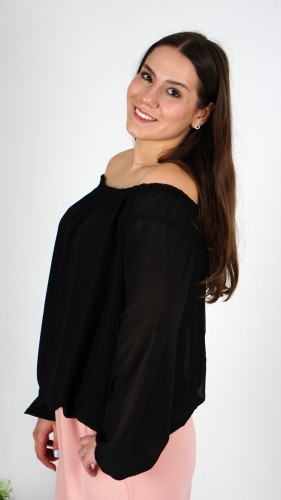 Bluzka Hiszpanka Czarna ZYTA V16.3.JPG