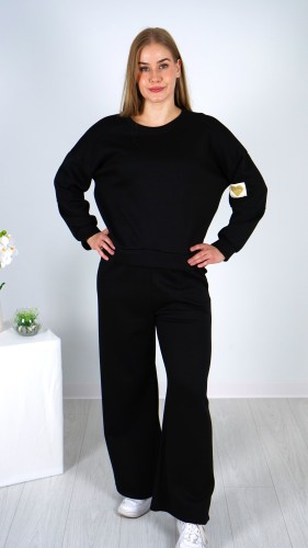 Dres Damski Oversize Czarny TIAMO – zdjęcie 1