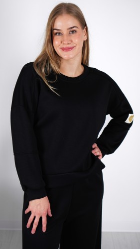 Dres Damski Oversize Czarny TIAMO – zdjęcie 2