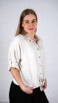 Koszula Damska Wiązana Beżowa POLIA   