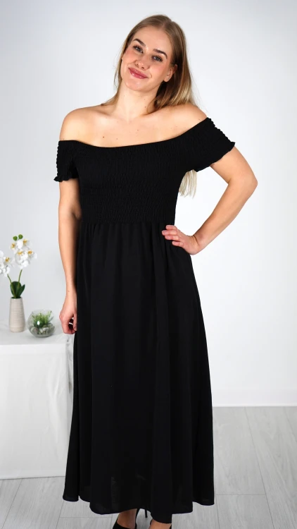 Sukienka Hiszpanka Maxi Czarna KRENIO V3.3.JPG