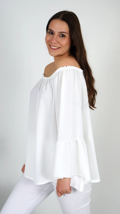 Bluzka Hiszpanka Oversize Biała IGANI V6.2.JPG