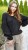 Sweter Damski Oversize Czarny PIRIA V2.3.JPG