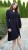 Sukienka Kopertowa Wiązana Czarna ELTONI V2. 3.JPG