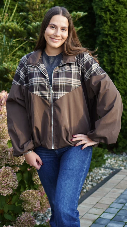 Kurtka Oversize Brązowa CHEQI V1.5.JPG